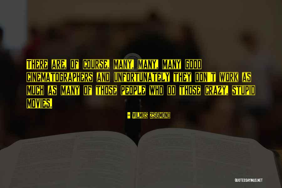 Zsigmond Vilmos Quotes By Vilmos Zsigmond Zsigmond Vilmos Quotes By Vilmos Zsigmond