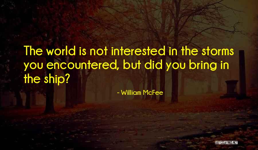Zubiri2cbold Quotes By William McFee Zubiri2cbold Quotes By William McFee