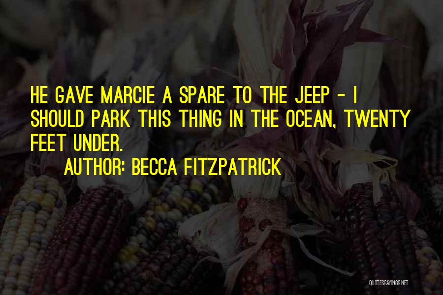 Zucchelli Technique Quotes By Becca Fitzpatrick