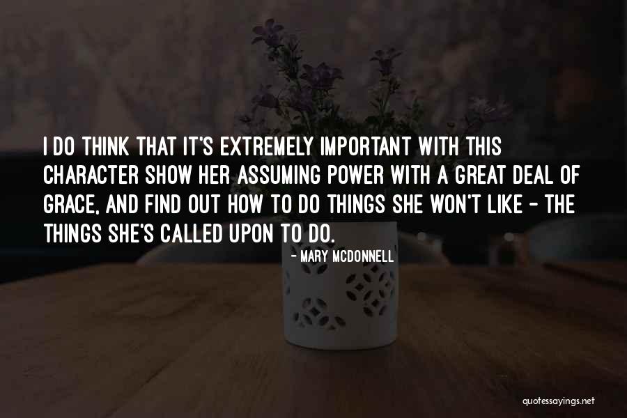 Zuccherino Jacqueline Quotes By Mary McDonnell Zuccherino Jacqueline Quotes By Mary McDonnell
