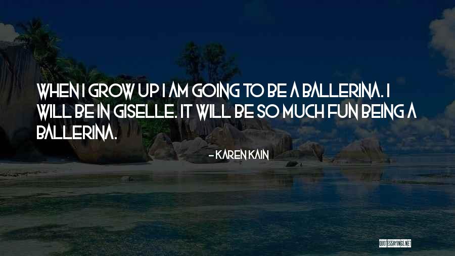 Zucchinis Rest Quotes By Karen Kain Zucchinis Rest Quotes By Karen Kain