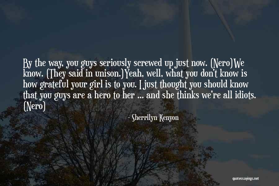 Zuesse Quotes By Sherrilyn Kenyon Zuesse Quotes By Sherrilyn Kenyon