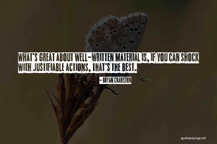 Zufrieden Englisch Quotes By Bryan Cranston Zufrieden Englisch Quotes By Bryan Cranston