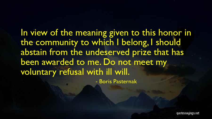 Zuinglius Quotes By Boris Pasternak Zuinglius Quotes By Boris Pasternak