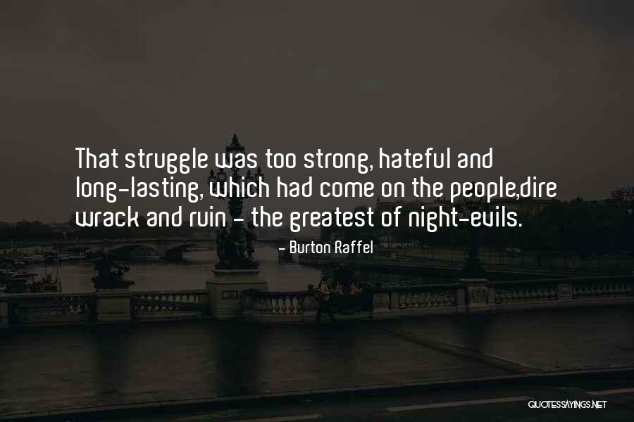 Zuleyma Bebell Quotes By Burton Raffel