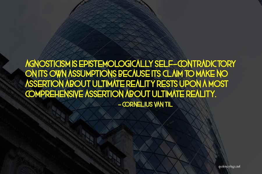 Zupanich Quotes By Cornelius Van Til