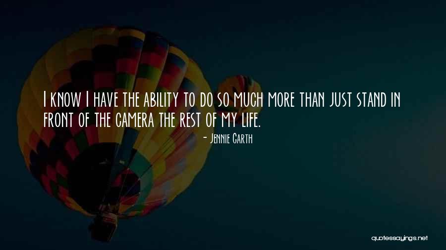 Zupanich Quotes By Jennie Garth