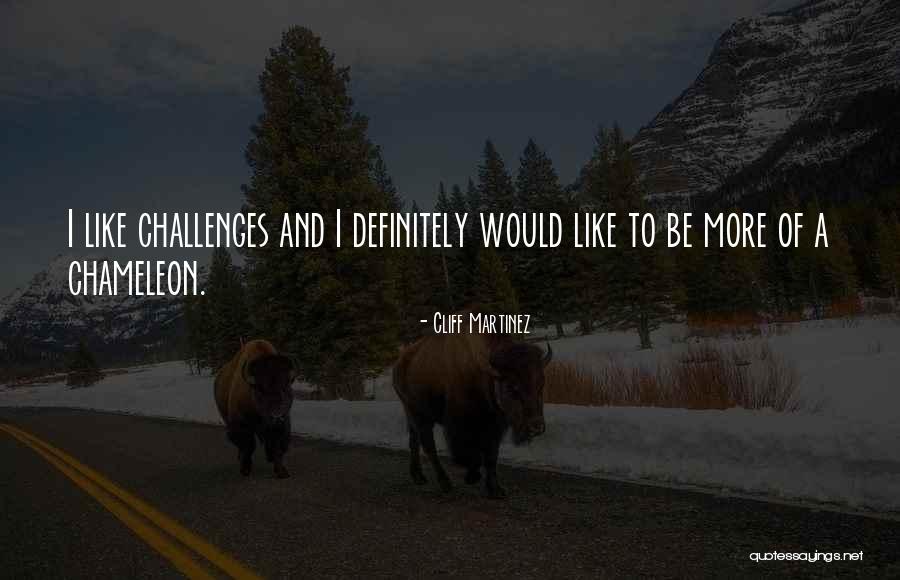 Zureen Khairuddin Quotes By Cliff Martinez Zureen Khairuddin Quotes By Cliff Martinez