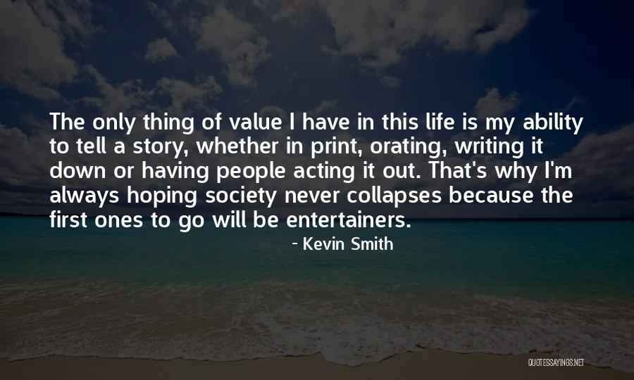 Zurichers Quotes By Kevin Smith Zurichers Quotes By Kevin Smith