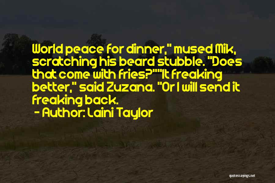 Zuzana Mik Quotes By Laini Taylor