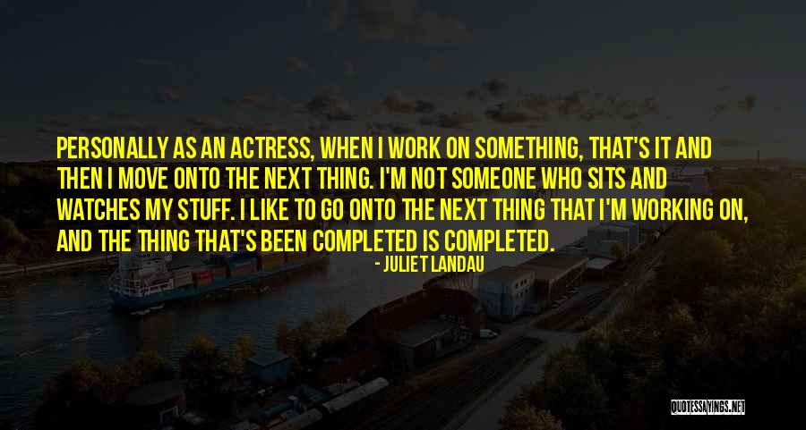 Zuzica Quotes By Juliet Landau Zuzica Quotes By Juliet Landau