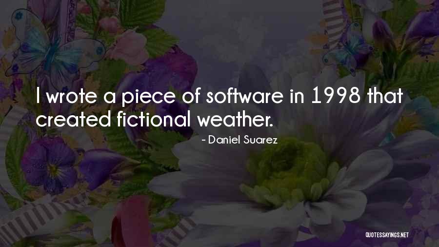 Zwartendijk Egmond Quotes By Daniel Suarez Zwartendijk Egmond Quotes By Daniel Suarez