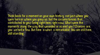 Born Standing Up Quotes