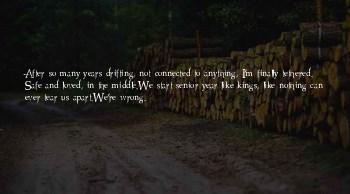 Connected Senior Quotes