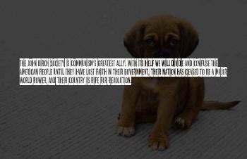 John Birch Society Quotes