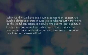 Letting Hurt Go Quotes