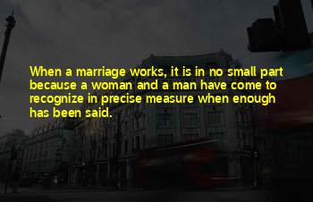 Man And Woman Marriage Quotes