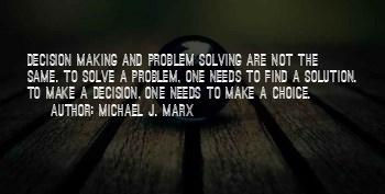 Not Making A Choice Quote Quotes