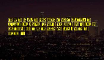 Punch Above Ones Weight Quotes