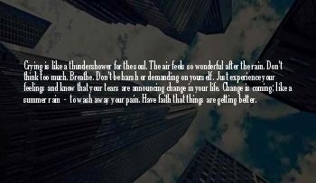 Tears Like Rain Quotes